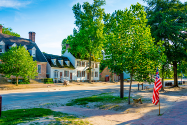 Colonial Williamsburg, Imagine of colonial homes. Living History Museums in the United States