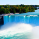 Famous landmarks in Canada: Image of Niagara waterfall