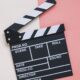 Famous landmarks in movies- An image of a clapperboard